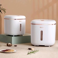 *Ready Stock* Cereal/Grain/Rice dispenser Rice barrel Kitchen Dry Food Storage Box Bekas beras [5kg/