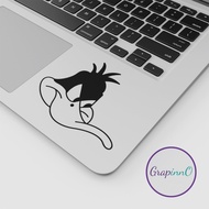 Disney Daffy Duck Cartoon Decal Sticker Donald Duck Laptop Sticker