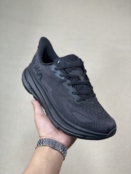 Classic, simple, fashionable, and comfortable men's and women's sports shoes/HOKA/ONE ONE Clifton 9 wide shock absorption, anti slip, wear-resistant low top running shoes, with slightly tilted toes, the overall design is simple and not easy to slip.