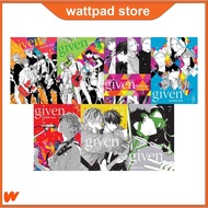 Manga Given (9 book series) by Natsuki Kizu