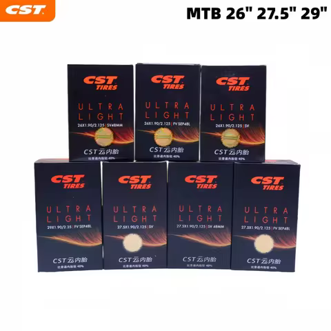 CST Bicycle Inner Tube 26/27.5/29 LIGHTWEIGHT Inner Tubes Of Mountain Bike AV(SV) FV(PV) Origina Inn