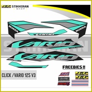 ∏ ❃ ❐ HONDA CLICK 125 V3 VARIO DECALS