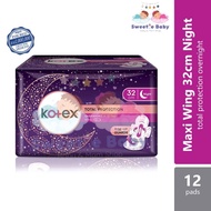 Kotex Total Protection Overnight Pad 32cm(12pads)