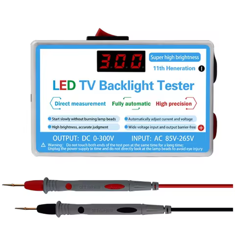 0-300V LED Lamp TV Backlight Tester Multipurpose LED Strips Beads Test Tool Measurement Instruments 