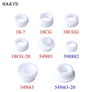 10PCs Insulator Cup Gasket 18-7 18CG 18CGG 18CG-20 54N01 598882 54N63 54N63-20 For TIG WP9/17/18/20/