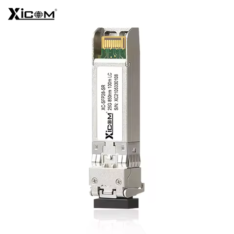 Xicom 25G SFP Module Cisco SFP-10G-SR Compatible 10GBASE-SR SFP+ 850nm 300m DOM Duplex LC/UPC MMF Op