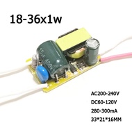 30pcs LED Driver Isolation Constant Current Lamp Power Supply 280mA 300mA 3W 5W 7W 9W 10W 20W 30W 36W 50W Lighting Transformer