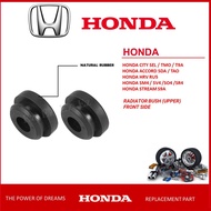 FRONT UPPER RADIATOR BUSH FOR HONDA CITY T9A TMO SEL HRV SM4 SV4 SR4 SO4 CIVIC SNA ACCORD SDA TAO S9A