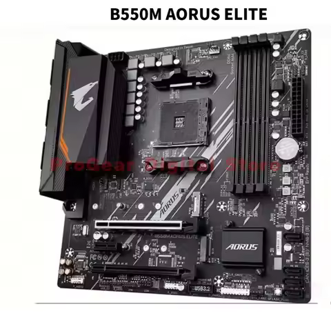Used for Gigabyte B550M AORUS ELITE AM4 mATX DDR4 Motherboard
