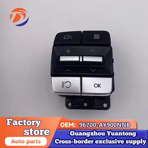 For HYUN-DAI ACCENT VERNA 2021-2025 steering wheel button switch Cruise control button OEM 96700 AY9