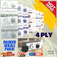 Terlaris Masker Earlop Carieon 4 play premium 50 pcs