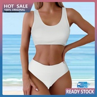 <lementree> 2Pcs/Set 2-piece swimsuit: Women's swimsuit 2-piece set to show your charming figure