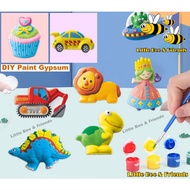 DIY Paint Gypsum / DIY Colouring / Kids Art Craft