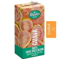 Rhodes 100% GUAVA Fruit Juice Blend { 1Liter }