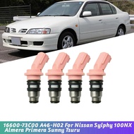 Car Fuel Injectors Nozzle 16600-73C00 A46-H02 for Sylphy 100NX Almera Primera Sunny 1660073C00 A46H0