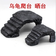 Turtle Basking Platform Climbing Ladder Pet Basking Platform Climbing Ladder Hideout Climbing Platfo