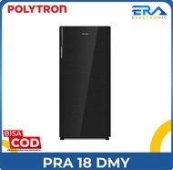 Kulkas Polytron 1 Pintu Pra 18 Dmy Hitam Polos Kapasitas 180 Liter