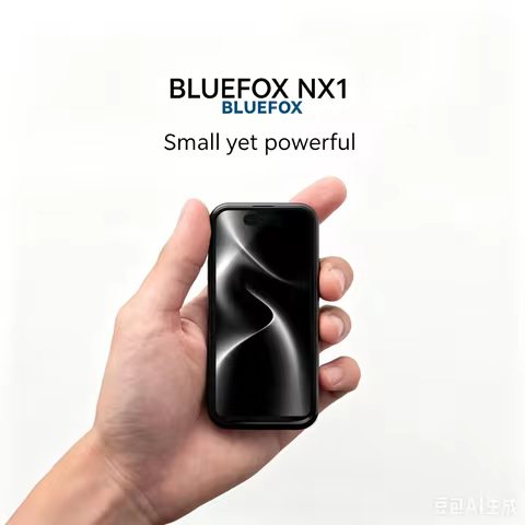 Bluefox NX1 Mini Smartphone Android 15 4.0" Display Dual SIM Standby Dual Small Phone