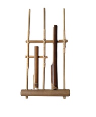 Jual Angklung Satuan 1 oktaf Nada Standar Bambu Hitam Untuk Anak TK/SD