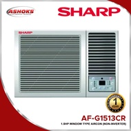 Sharp AF-G1513CR 1.5 Window Type Non-Inverter Aircon / Sharp Aircon