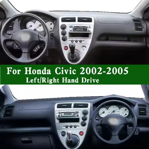 For Honda Civic Type-R UK-spec EP3 2002-05 Dashmat Dashboard Cover Instrument Panel Sunscreen Insula