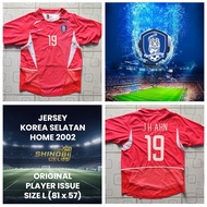 South Korea Home Jersey 2002 Korsel JH AHN 19 Size L