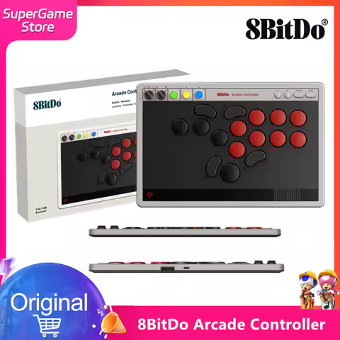 8BitDo Arcade Controller Built for professionals. Compatible for Switch and Windows.2.4G/Bluetooth/ 