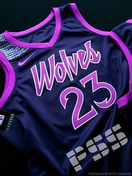 【木狼城市版占美畢拿球衣】Jimmy Butler TIMBERWOLVES City Edition Swingman