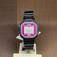 Casio LA-20WH-4A Illuminator Pink Black Resin Quartz Sports Casual Women's Watch