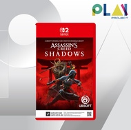 Nintendo Switch 2 : Assassins Creed Shadows [NS2] [มือ1] [แผ่นเกมนินเทนโด้ switch]