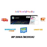 HP 206A Magenta LaserJet Toner Cartridge (W2113A)