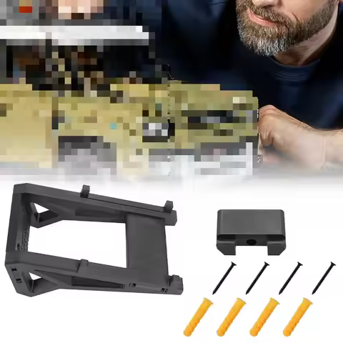 BUILDLY DIY Building Block Wall Display Bracket Wall Mount Holder for LEGO 42110 Technic Land Rover 