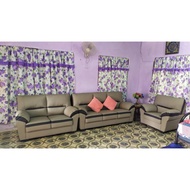 Sofa Kulit 1+2+3 Seater 1 Seater 2 Seater 3 Seater