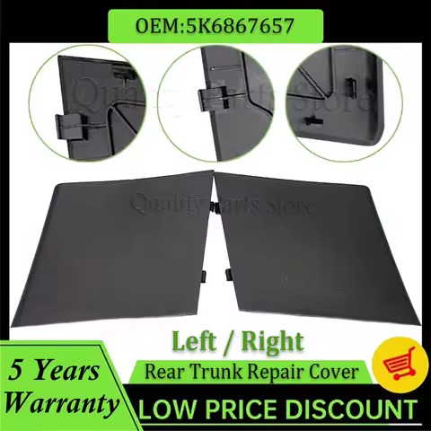 New For VW Golf MK6 Auto Rear Trunk Boot Lid Taillight Inspection Repair Cover Cap Left Or Right 5K6