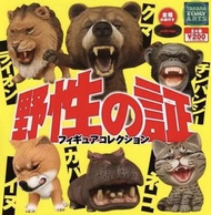 野性之証 動物扭蛋 全六種