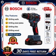 BOSCH Original Cordless Impact Drill High Torque Power Tool Set 2 Batteries DIY Repair