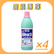 萬潔靈 廚房漂潔液 #廚房漂白水 600毫升 【4支】(4898888462050)