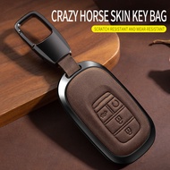 HONDA CRV XRV HRV Civic 2022 - 2025 Leather Car Key Case Cover Accessories