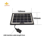 5V 1.8W USB Solar Panel Kit Solar Generator Mini USB Solar Panel for Cell Phone [anisunshine.sg]