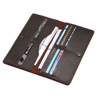 Dompet Kulit Lelaki Panjang | Men’s Leather Long Wallet | Dompet Panjang Lelaki Stylish & Premium 錢包