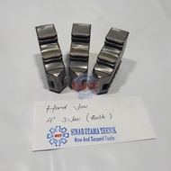 Hard Jaw 4 inch 3 jaw outdoor Jaw chuck lathe Claw Hardjaw 4" 3 feet