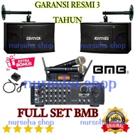 Paket Sound System karaoke BMB 10 inch full set merek BMB original garansi resmi 3 tahun