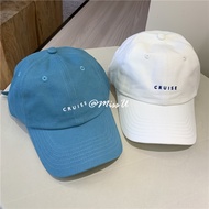 Women Letter Baseball Cap Cotton Peaked Cap Girls Korean Casual sports Hat