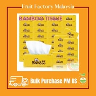 🔥-READY-STOCK-🔥 Bamboo Tissue /Soft Facial Tisu 75pulls*4ply=300pcs