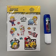 包郵 Molly Car Car 貼紙 Popmart POP MART Sticker