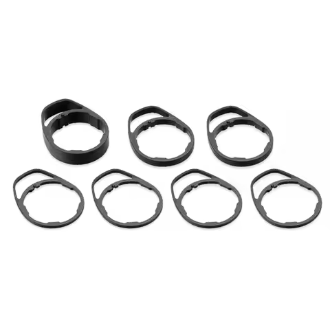 1pcs GIANT Headset Stem Spacer 2.5mm 5mm 10mm for PROPEL TCR ADV SL DEFY Pro Shim Plastic