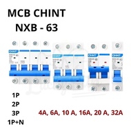 MCB 1P 2P 3P MCB CHINT NXB-63 1P 3P 6A 10A 16A 20A Miniature Circuit Breaker Original