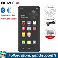 RUIZU H8 WiFi MP3 Bluetooth Player 4 Inch Full Touch Screen MP4 Video Player Android System APP Down