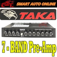TAKA PRE-AMP 7-Band Parametric