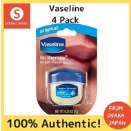 Vaseline Lip Therapy Original.25 Oz (4 Pack) 4 Pack - YO2301凡士林护唇膏 Original.25 盎司（4 件装）4 件装 - YO2301
